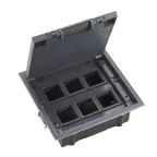 MultiDesk Люк на 12 модулей IP40 для фальшпола с монтажной коробкой, тип MDK10