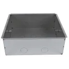 MultiDesk Коробка монтажная для бетонных полов для люка на 12 модулей СТАЛЬ