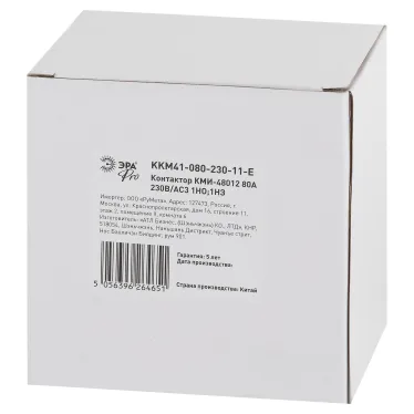 Контактор КМИ-48012 80А 230В/АС3 1НО,1НЗ PRO