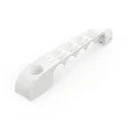                  Держатель труб для прямого монтажа односторонний на 5 мест в гофроящике белый d20 (200шт/кор)
               