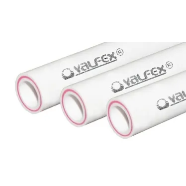 Труба полипропиленовая 25x3.5 SDR 7.4 PN 20 PPR армированная стекловолокном белая, хлыст 2м