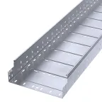 Лоток перфорированный Профи INOX (AISI 316) 300х100x6000 (1,2 мм) (12 м/уп)