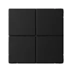                  ARTGALLERY 4-клавишный ВЫКЛЮЧАТЕЛЬ СЦЕНАРНЫЙ, сх. 1, КАРБОН
               