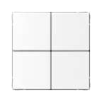                  ARTGALLERY 4-клавишный ВЫКЛЮЧАТЕЛЬ СЦЕНАРНЫЙ, сх. 1, БЕЛЫЙ
               