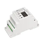 Диммер INTELLIGENT ARLIGHT DALI-TRIAC-601-82-D2-DRI-PS-DIN White (230V, 1x1.5A) (ARL, IP20 Пластик, 5 лет)