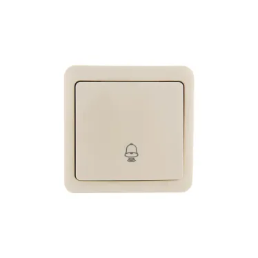 VIOLA Кнопка звонка крем (12шт/144шт)