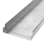 Лоток перфорированный Профи INOX (AISI 304) 400х100x3000 (2,0 мм) (6 м/уп)