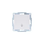                  VESNA Кнопка звонка белый
               