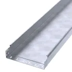 Лоток неперфорированный Профи INOX (AISI 316) 300х80x3000 (1,5 мм) (6 м/уп)