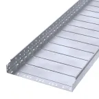 Лоток перфорированный Профи INOX (AISI 316) 500х80x3000 (1,0 мм) (6 м/уп)
