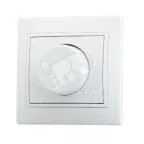                  Мира Диммер 1000Вт белый с вст бел
               