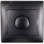                  MIRA Диммер 1000Вт чёрный бархат со вставкой (10шт/120шт)
               