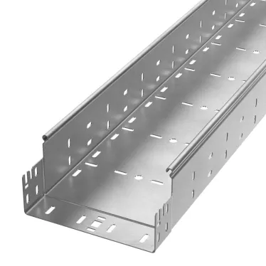 Лоток перфорированный Профи INOX (AISI 304) 200х100x6000 (2,0 мм) (12 м/уп)