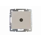                  Розетка RAIN ТВ проходная крем механизм
               