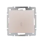                  Выключатель RAIN проходной жемчужно-белый перламутр механизм
               