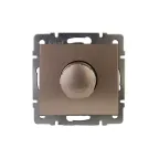                  Диммер RAIN 800Вт бронза матовая механизм
               