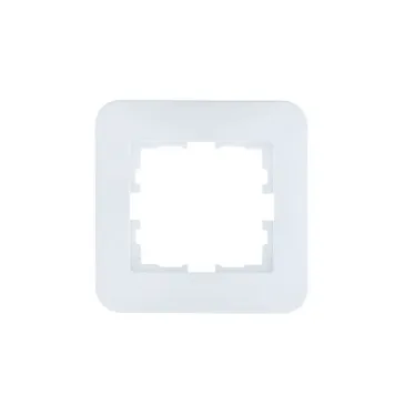 ASTI Рамка 1-ая горизонтальная без вставки белая Lezard 7081-0200-146
