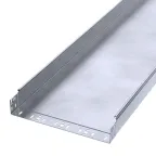 Лоток неперфорированный Профи INOX (AISI 316) 400х80x3000 (2,0 мм) (6 м/уп)