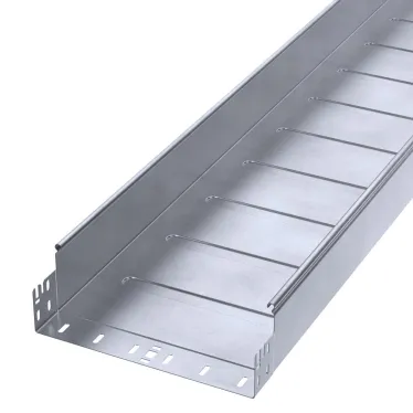 Лоток неперфорированный Профи INOX (AISI 316) 300х100x6000 (1,0 мм) (12 м/уп)