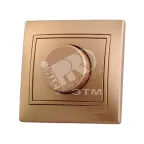                  MIRA Диммер 800Вт металл./золото
               