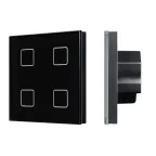 Панель сенсорная INTELLIGENT ARLIGHT DALI-301-11-IN Black (BUS/24V, Backlight) (ARL, IP20 Пластик, 5 лет)