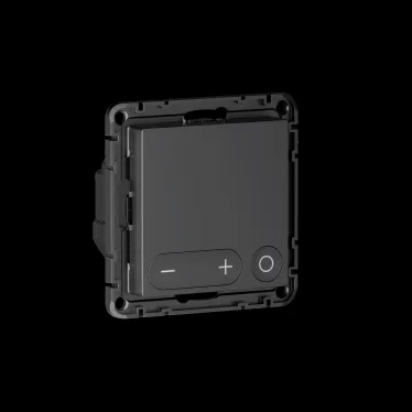 ATLASDESIGN SMART Термостат программируемый для электрического теплого пола, Zigbee, 16 А, мех., ЧЕРНЫЙ