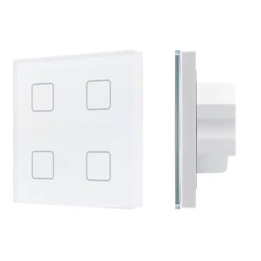 Панель сенсорная INTELLIGENT ARLIGHT DALI-301-11-IN White (BUS/24V, Backlight) (ARL, IP20 Пластик, 5 лет)