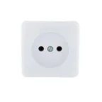 VIOLA Розетка б/з керамика белый (12шт/144шт)