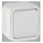 TORS Переключатель одноклавишный 10А IP55 TS301 белый IEK