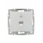 Розетка RAIN компьютерная белая механизм