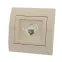 DERIY Розетка RJ45 крем