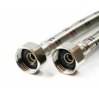 Подводка гибкая для воды нерж.сталь 1/2 ВВ 60 см