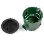                  Коробка установочная 80-0550СКм углубленная безгалогенная (HF) 68х60 с саморезами и крышкой (8шт/уп)
               