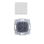                  VESNA Выключатель промежуточный белый
               