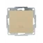 VESNA Выключатель промежуточный золото