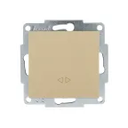                  VESNA Выключатель промежуточный золото
               