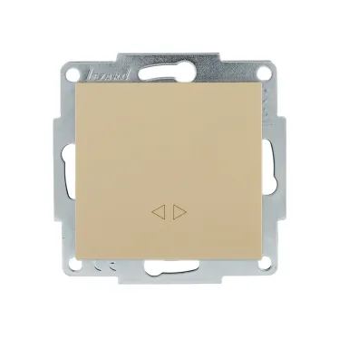 VESNA Выключатель промежуточный золото
