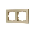                  VESNA Рамка 2-ая горизонтальная б/вст золото
               