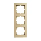                  VESNA Рамка 3-ая вертикальная б/вст золото
               