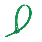                  Многоразовая хомут-стяжка 120 х 7,5 мм (темно-зеленая) (50 шт/уп)
               