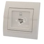 DERIY Розетка RJ45 белый
