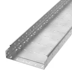 Лоток перфорированный Профи INOX (AISI 304) 300х80x6000 (2,0 мм) (12 м/уп)