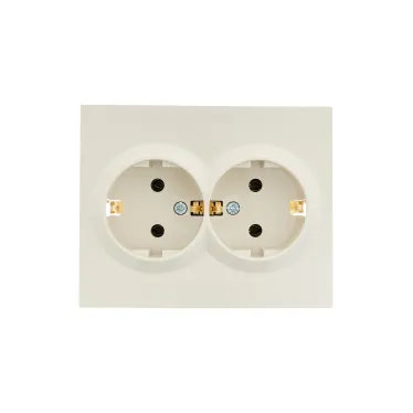 Vesna Розетка 2-ая с/з цв. крем