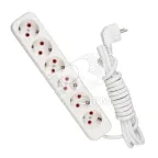                  Удлинитель 6х3м с заземлением
               