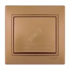                  Мира Выкл х1 металлик золотой со вставкой
               