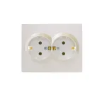 Vesna Розетка 2-ая с/з жемч. бел. перл.