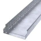 Лоток перфорированный Профи INOX (AISI 316) 300х100x3000 (1,5 мм) (6 м/уп)