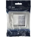 Рамка для розеток и выключателей Elegance 14-5011-03 Classic, на 1 пост, алюминий