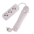 Удлинитель без заземления 3 входа 7 метров