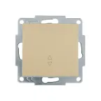                  VESNA Выключатель проходной золото
               